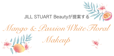 Mango & Passion White Floral Makeup